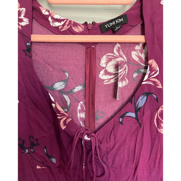 Anthropologie Yumi Kim Tulip Crush Now or Never Jumpsuit NWT SZ LP - Picture 6 of 13